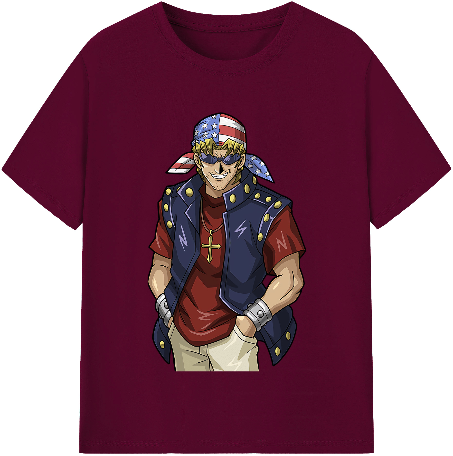 （画像用） 遊☆戯☆王 Yu-Gi-Oh! レディースカジュアルプリントTシャツ（綿100％）